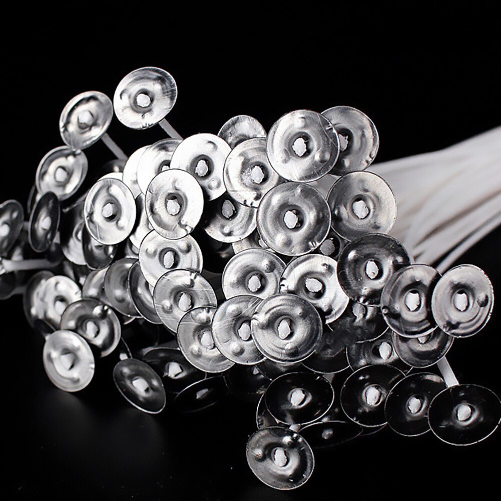 50pcs/bag Pure Cotton Core Candles Wicks 15cm DIY Candle Making Pre-waxed with Oil Wicks for Party Supplies