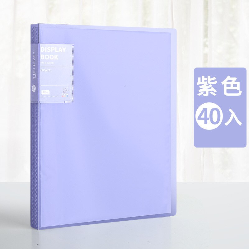 30 40 60 80 Pagina &#39;S A4 Size Piano Muziek Score Vel Document Bestand Map Organizer Pp Frosted Map Bureau organizer: 40pages purple