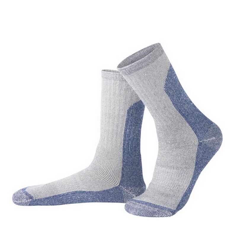 Épais laine mérinos thermique chaussettes de Ski hommes femmes maintien des pieds au hiver en plein air thermochaussettes escalade Camping randonnée chaussettes de sport: COLOR 1 / L