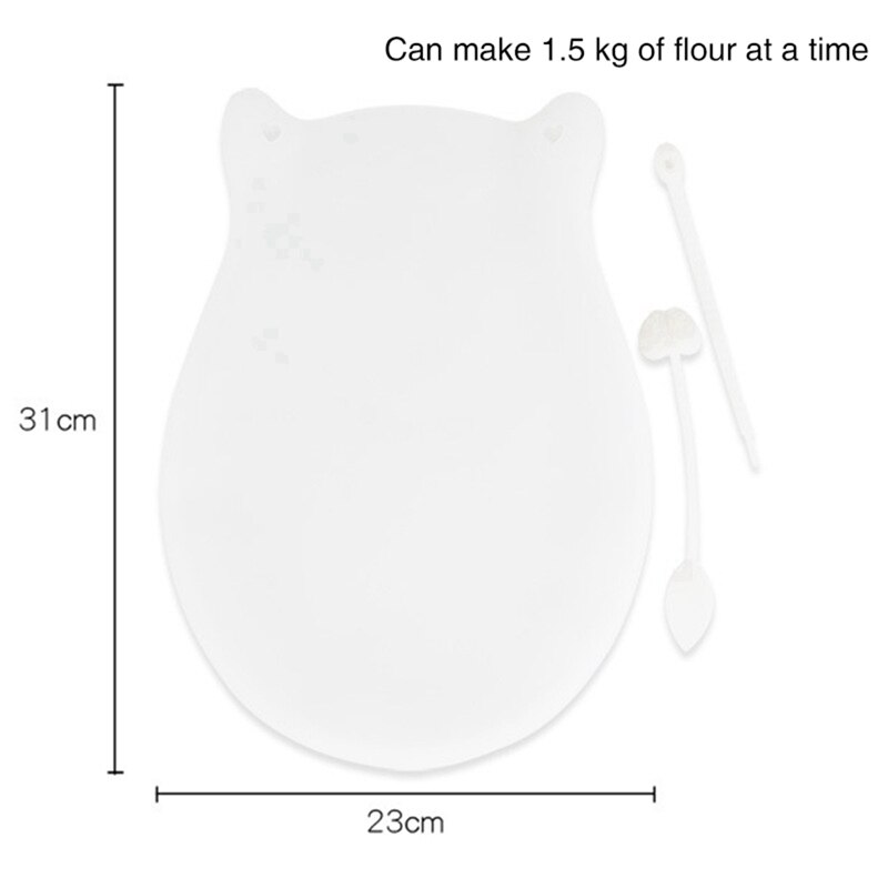 1Set Silicone Preservation Kneading Dough Flour-mixing Bag Cooking Pastry Tools Preservation Kneading Dough Flour-mixing Bag: S