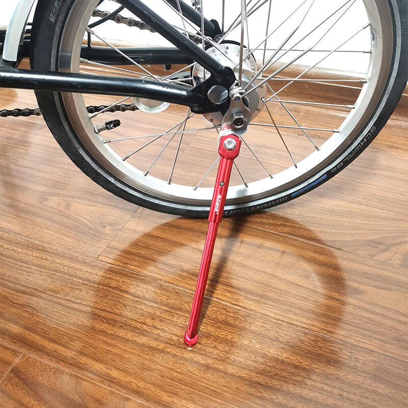 Béquille de vélo pour Brompton pliant vélo support en alliage d'aluminium 122g