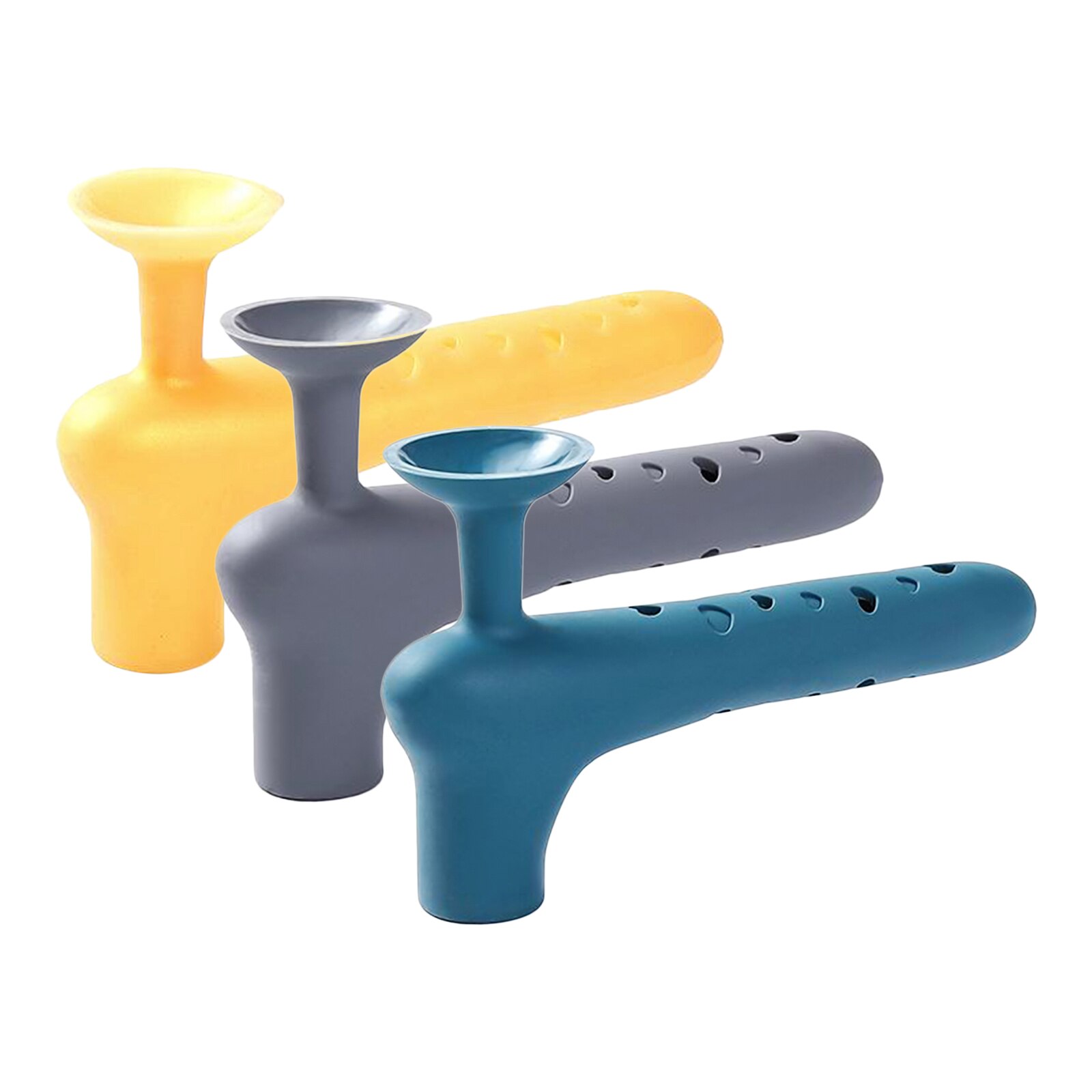 Protector de pared con tapa del picaporte de silicona para puerta de habitación de niños