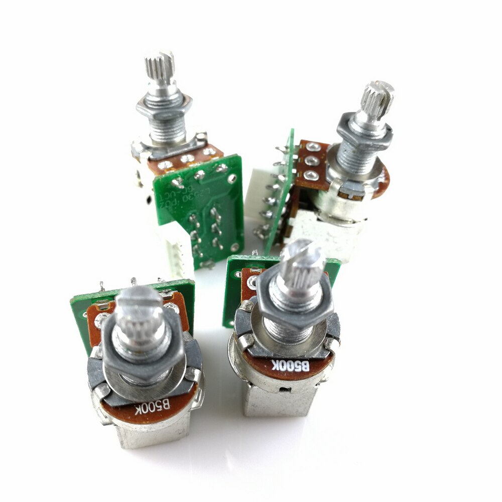 1 Piece B500K Push Pull Switch Potentiometer With Circuit Board For Epi lespaul standard Pro POT MADE IN KOREA