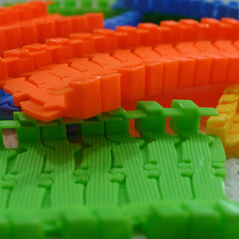 Diy Monteren Universal Racing Set Spoor Auto Flexibele Educatief Rail Auto Puzzel Speelgoed Voor Kinderen