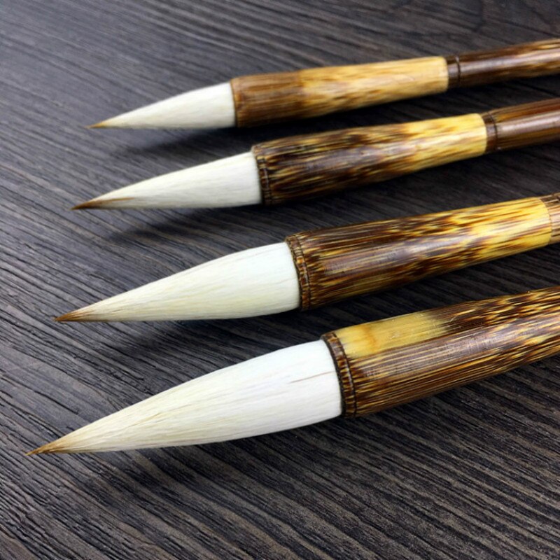 4pcs Mulitple Hair Brush Pen Set Chinese Calligraphy Pen Set Chinese Landscape Painting Calligraphy Brushes Set Tinta China