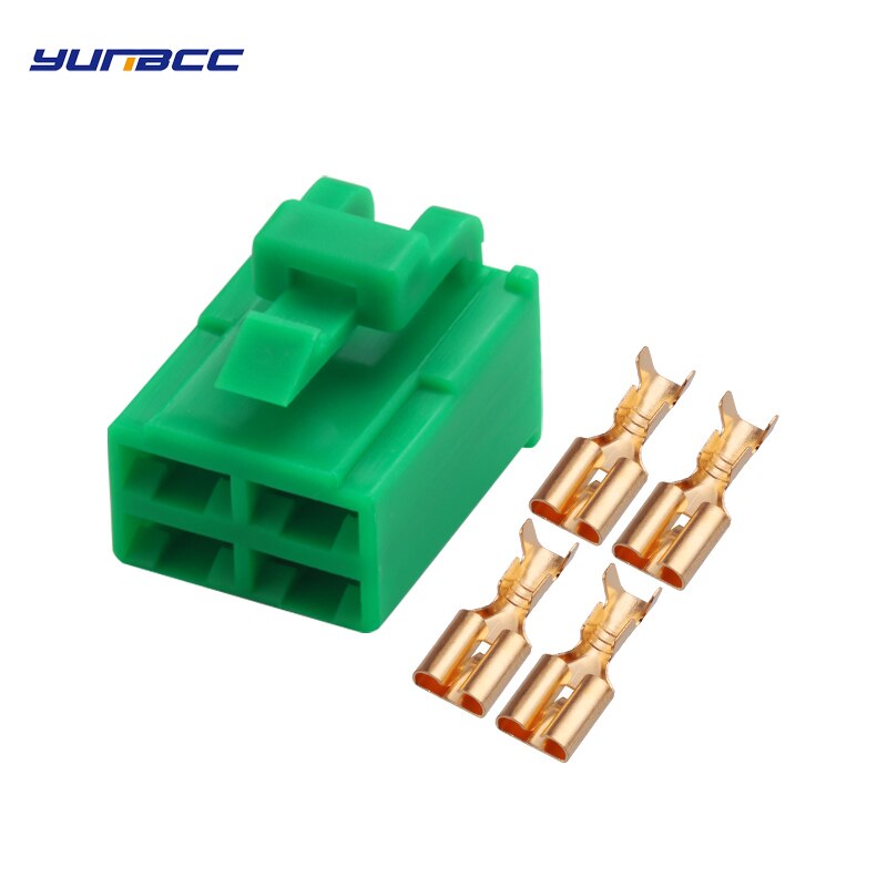 5 Sets 4 pin car connector sheath car harness plug female connector plug including terminal 7123-2446
