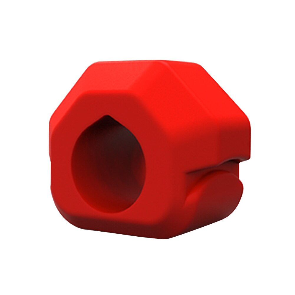 Face Jaw Muscle Exerciser Food Grade Silicone Facial Line Trainer Slimming Anti Wrinkle Beauty Fitness Equipment: Red