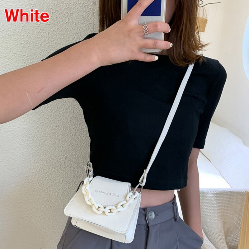 Women Waist Bags Diamonds Ladies Fanny Pack Chest Bag Banana Rhinestone Chain Crossbody Shoulder Bags Belt Bags Girls: C-white