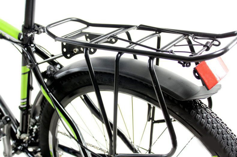 Bicycle Luggage Carrier Bike Cargo Rear Rack Shelf Cycling Seatpost Bag Holder Stand Shelf Saddle Bags Support Stand