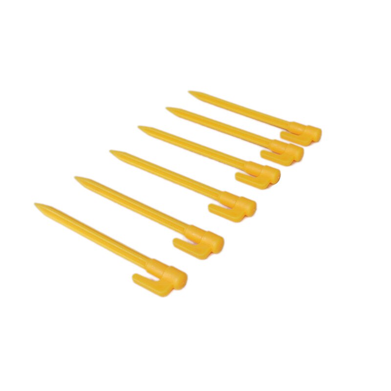 Lot De 10 Piquets De Tente - Sardines Camping Solides - Outdoor Jardin - Neuf