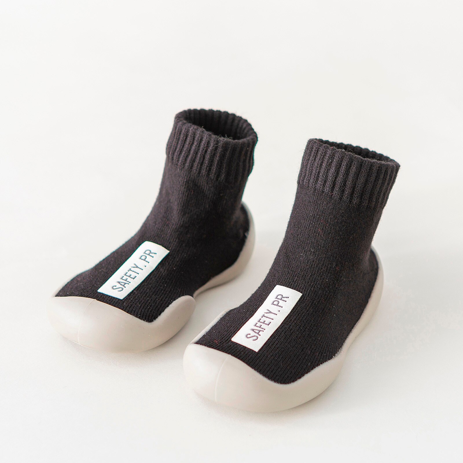 Baby Boy Girl Warm Floor Socks Rubber Sole Shoes Antislip First Walker Soft Cartoon Anti-slip Sole Summer Breathable Sneaker