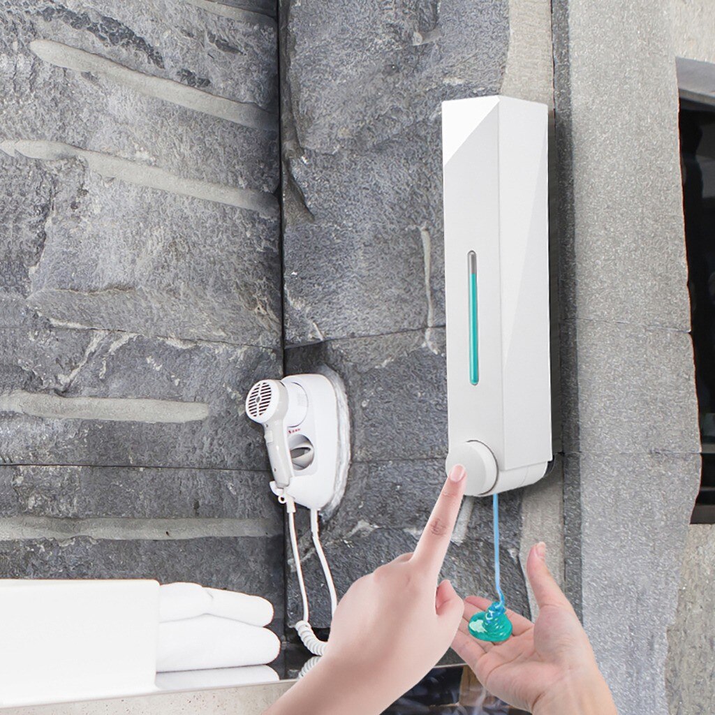 Wall Mount manual Washing Lotion Soap Shampoo Hand Sanitizer Dispenser 42ML One-Cup non-drip soap dispenser