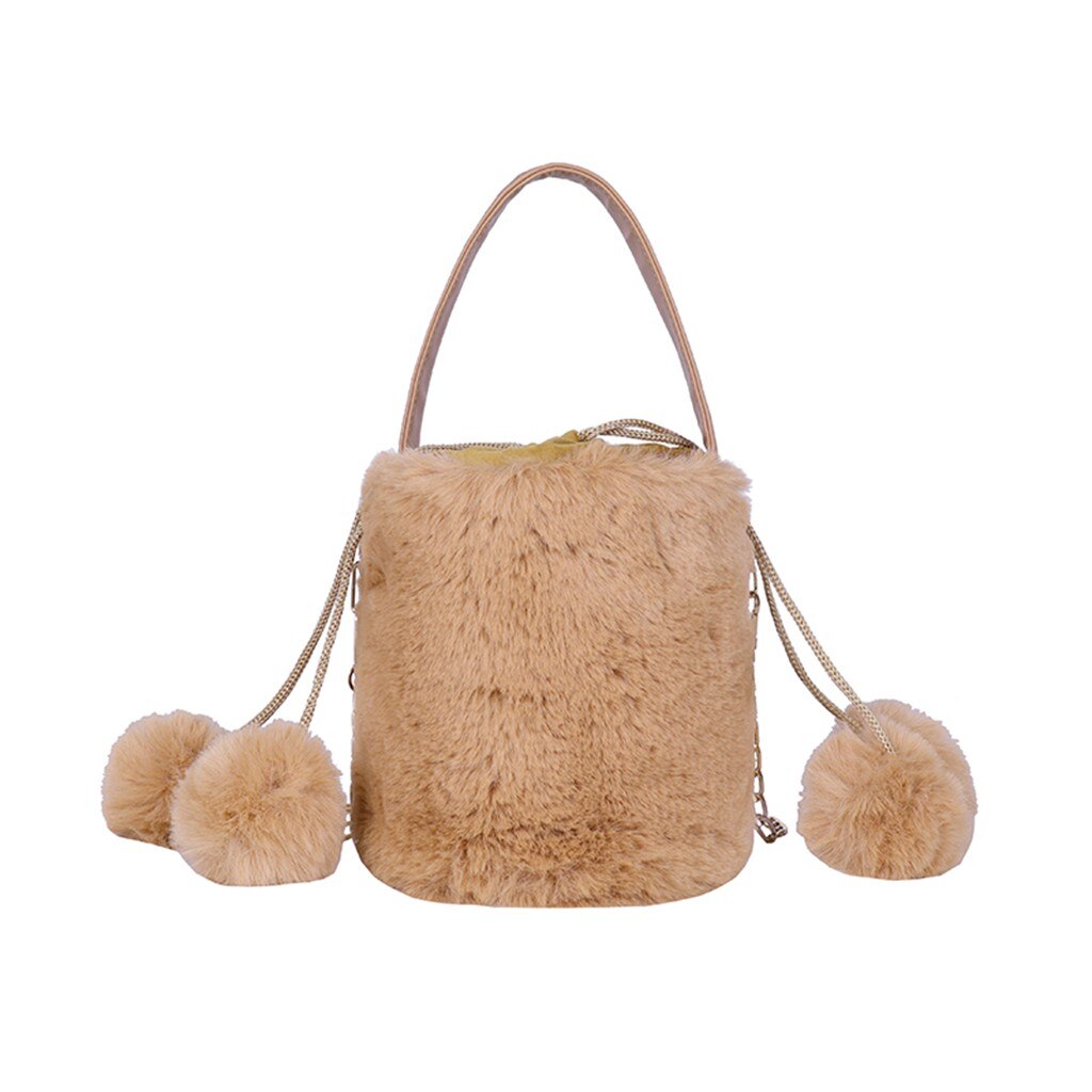 Plush Satchel Casual Wild Simple Shoulder Messenger Bagsports, travel, Business Crossbody Bag 1121