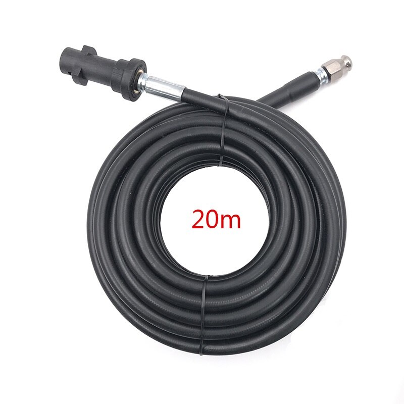 6m 10m 15m 20 meters Quick Connect Sewer Drain Water Cleaning Hose for Karcher K2 K3 K4 K5 K6 K7 High Pressure Washer: Orange