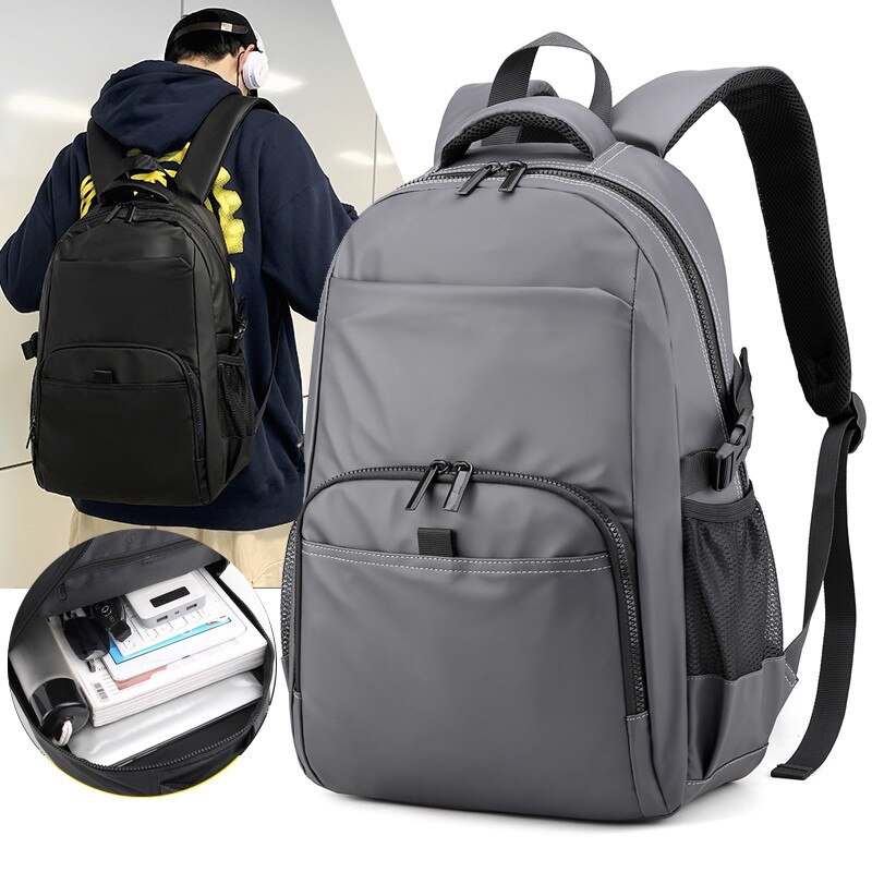 Men's Laptop Backpack 15.6‘’ Waterproof Travel Backbag University student book bag College School Bags For Teenager Boys