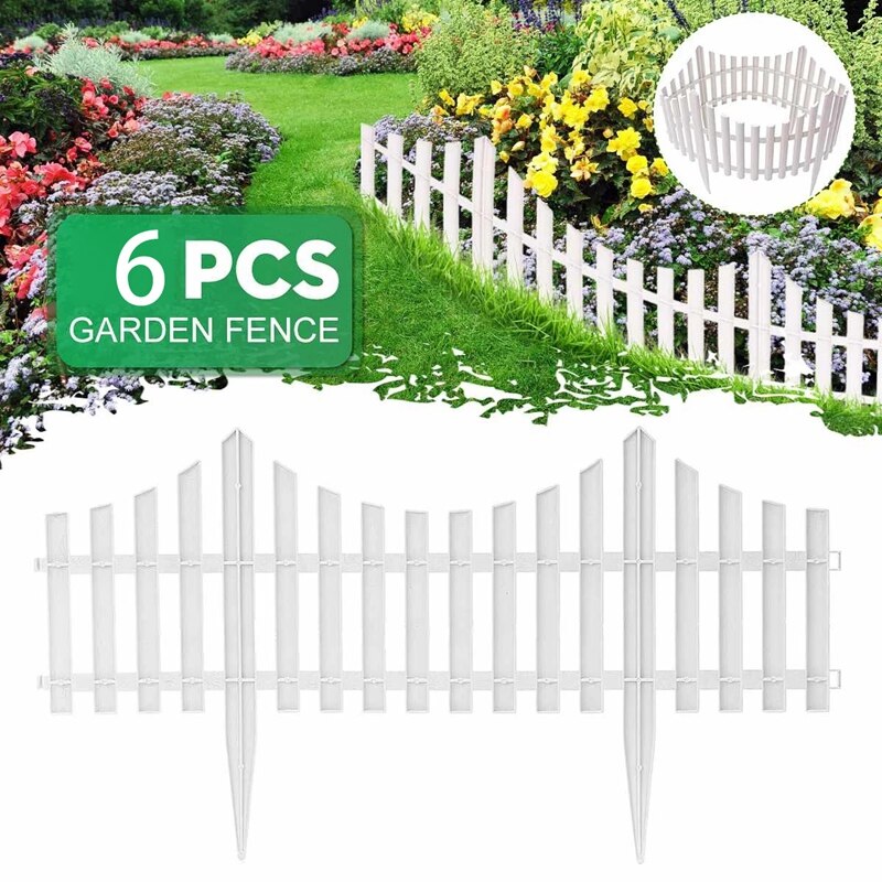 thumbnail image 2 of VOSAREA 6pcs Tortoise Enclosure - Plastic Garden Fence For Outdoor Reptile Habitat, Easy Setup Pen 2 of 12