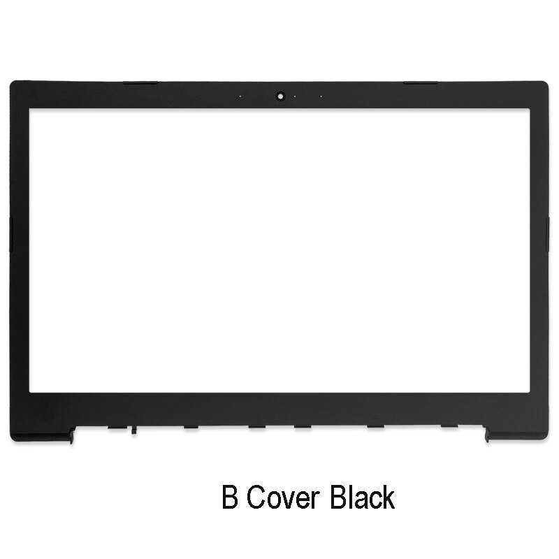 For Lenovo IdeaPad 320-15 320-15ISK 320-15IKB 320-15ABR Series Laptop LCD Back Cover Front bezel Hinges Palmrest Bottom Case: B Cover  Black