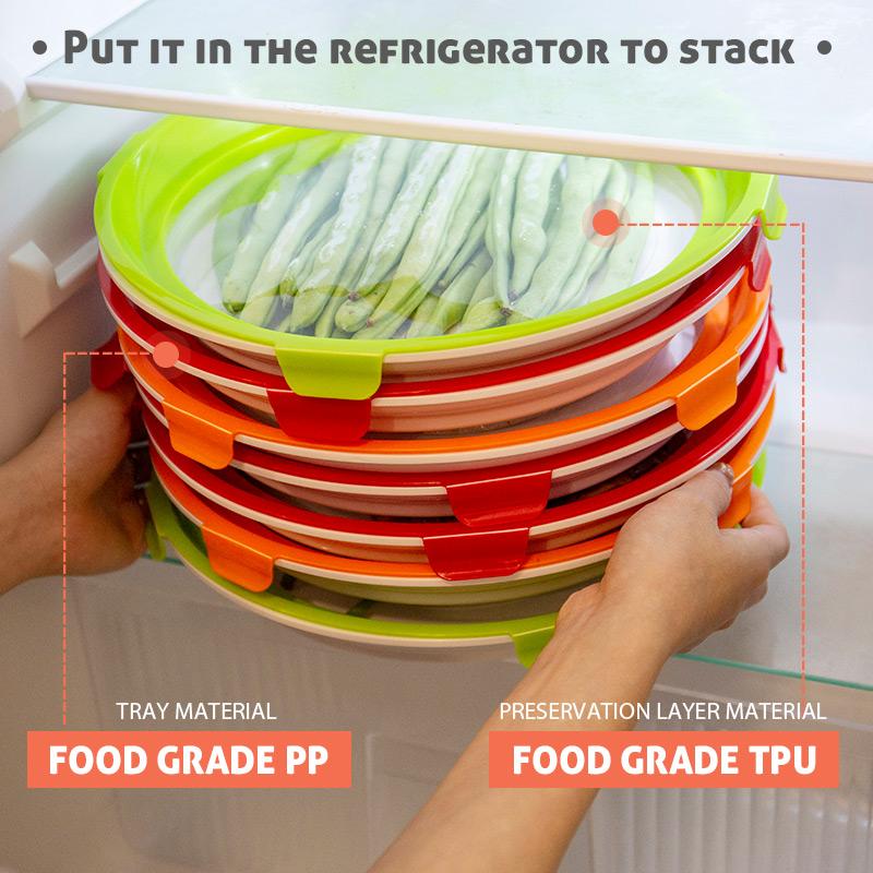 6/1 pcs Home Silicone Stretch Lids Universal Silicone Food Wrap Bowl Pot Lid Silicone Cover Pan Cooking Kitchen Accessories