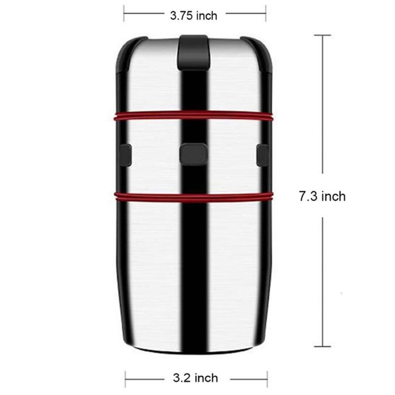 LEBENLANG Juicer Slow Juicer Stainless Steel - Fruits & Vegetables & BPA Free Oil Celery Juice Juice Juice Carrot Vegan Oil Juicers Fruit Juicer Electric Machine Fruit Press Ceramic Green