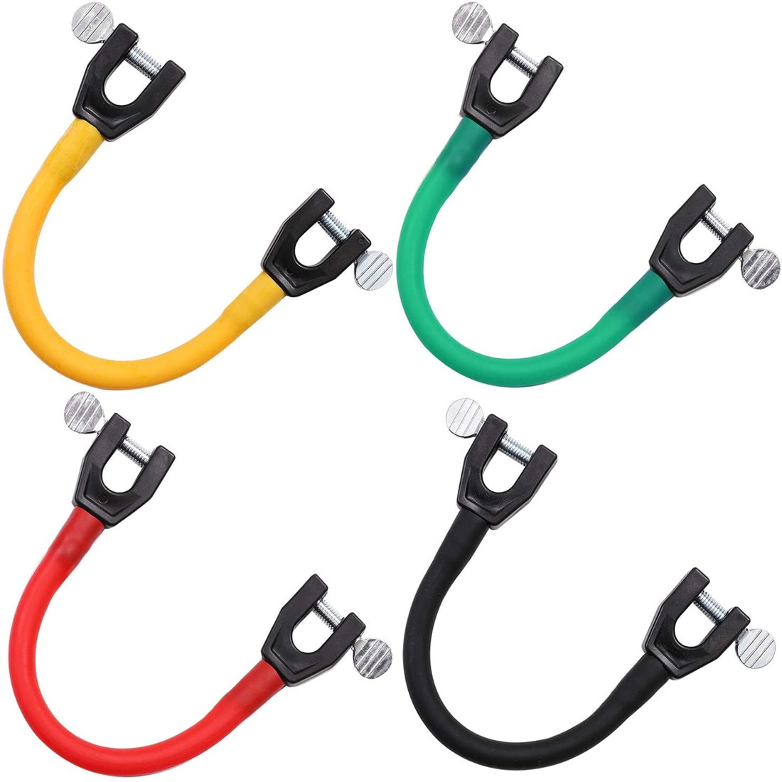 Conector de punta de esquí para principiantes, Ayuda de entrenamiento de esquí, cuña fácil, herramientas de entrenamiento de esquí de nieve para principiantes de invierno, 4 piezas