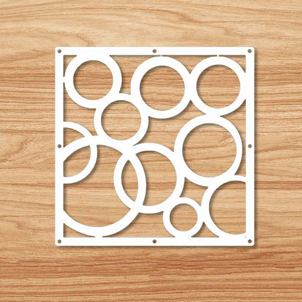 12 stykke europæisk væghængende skærm moderne enkel stue skillevæg skillevæg foldbar skærm gardin indretning 29 x 29cm: 002