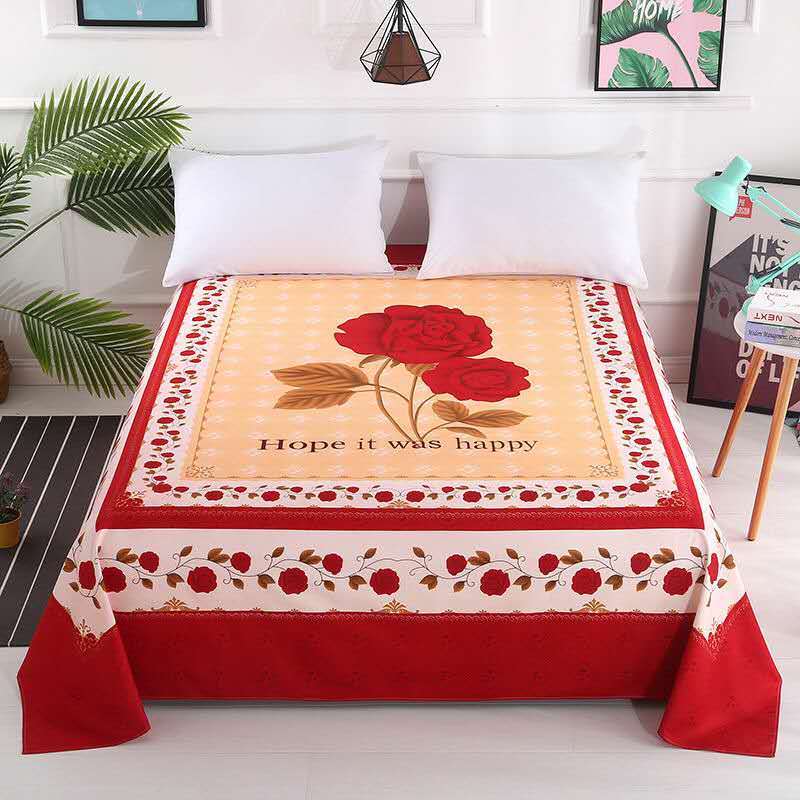 Verdicken Gebürstet Flache Blatt Sanft Schleif König Größe Bett Blatt verrotten Hochzeit Bettlaken 245x245cm Keine Kissenbezug: Farbe 9