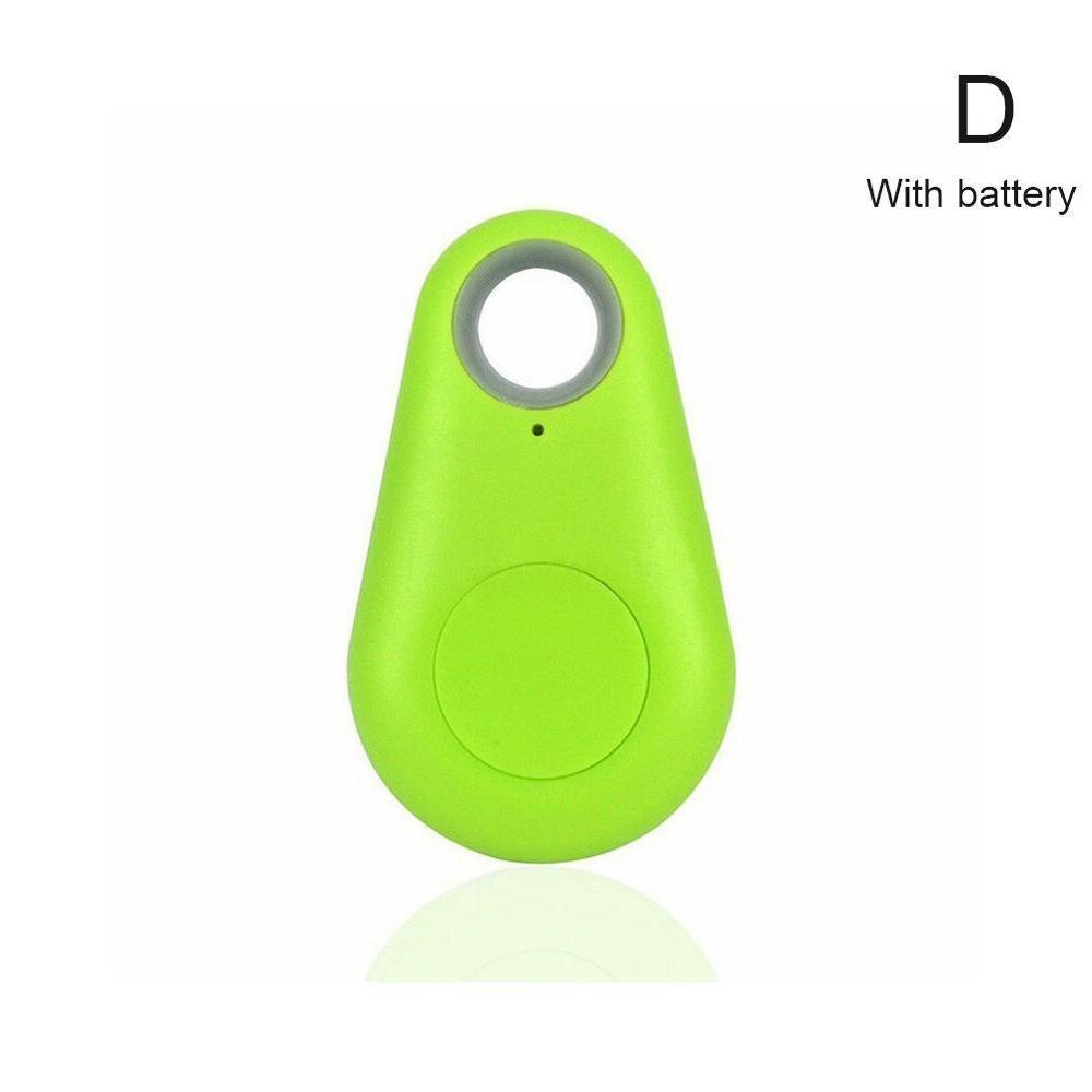 Mini Anti Lost Alarm Wallet KeyFinder Smart Tag Bluetooth ITag Key Tracer Locator Finder Dog Tracker GPS Child Keychain Pet R6T4: green