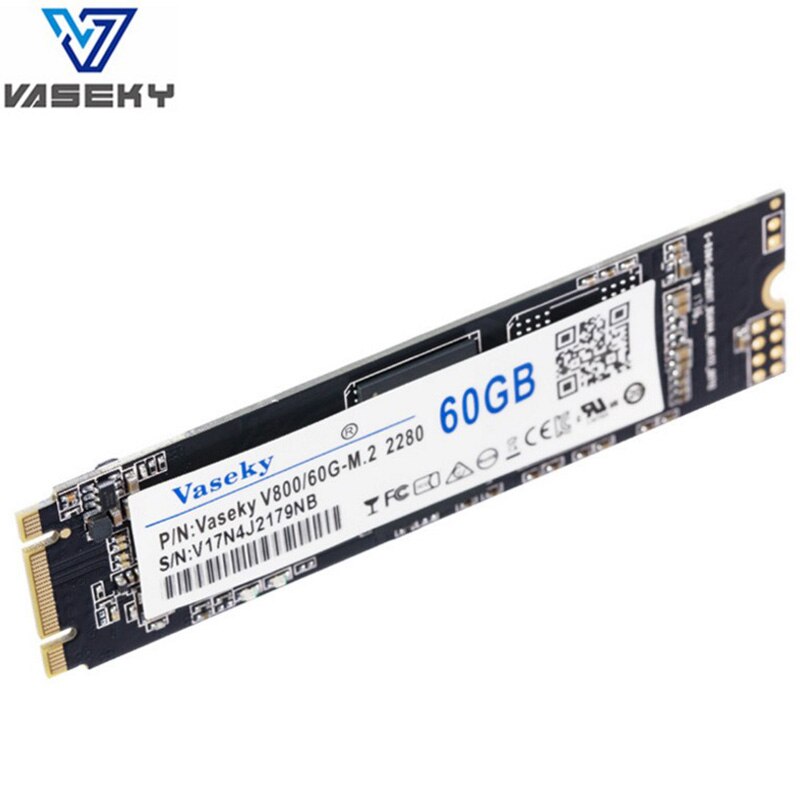 Vaseky Internal Solid State Drives M.2 2280 256GB 128GB 60GB SSD NGFF Connector hdd M2 ssd Hard Drive 1.8 inch Laptop Notebook