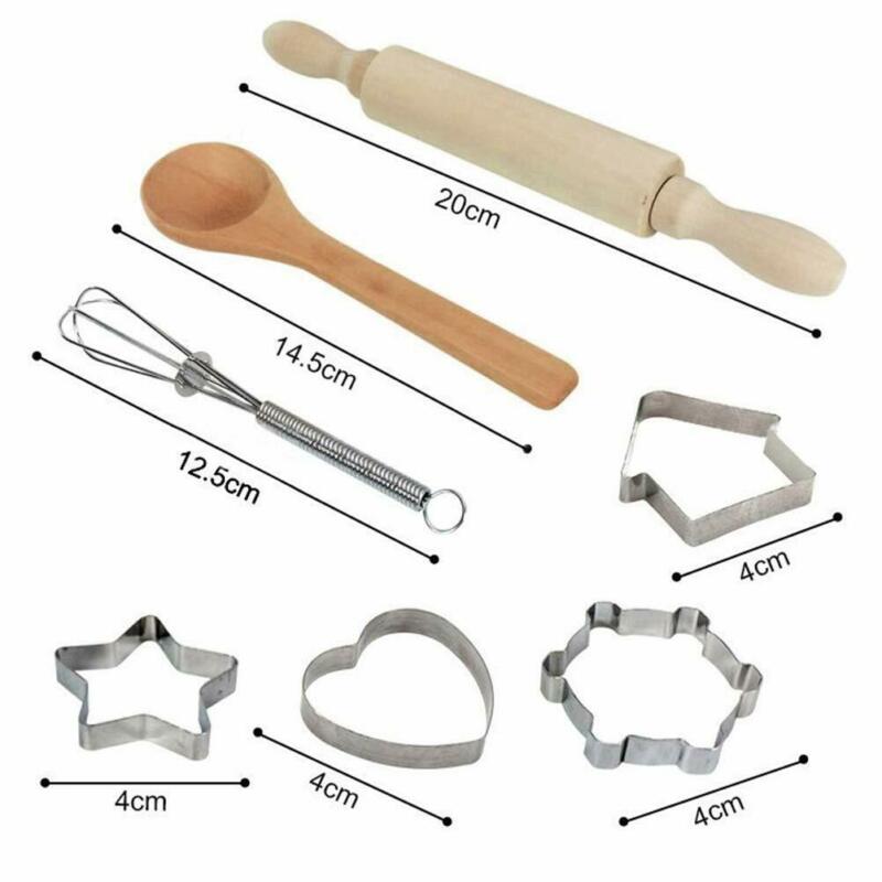 11Pcs Rollenspel Kinderen Keuken Koken Bakken Meisjes Speelgoed Fornuis Play Set Kinderen Kids Keuken Bakken set Hoed + Schort