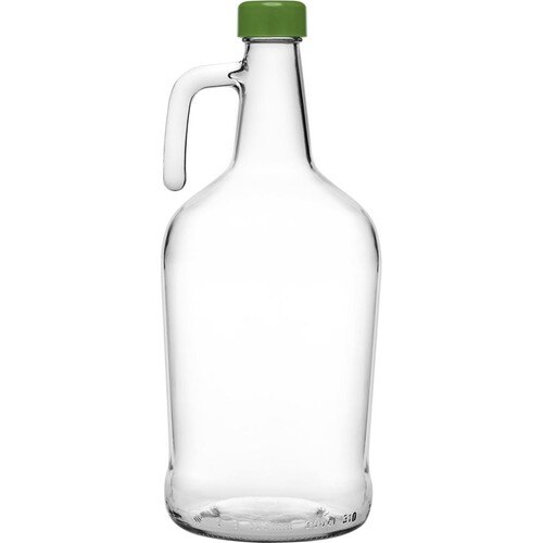 Şişecam Gallon Glass Bottle 3 Lt Plastic Clamshell Yağlık Vinegar