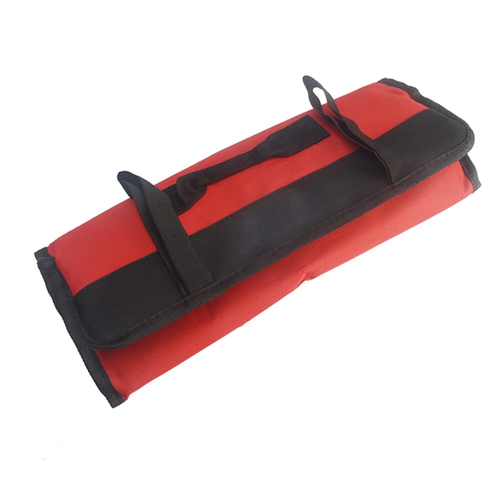 Multifunctionele Gereedschapstas Praktische Handgrepen 600D Oxford Doek Beitel Roll Zakken Voor Tool Instrument Case: Red