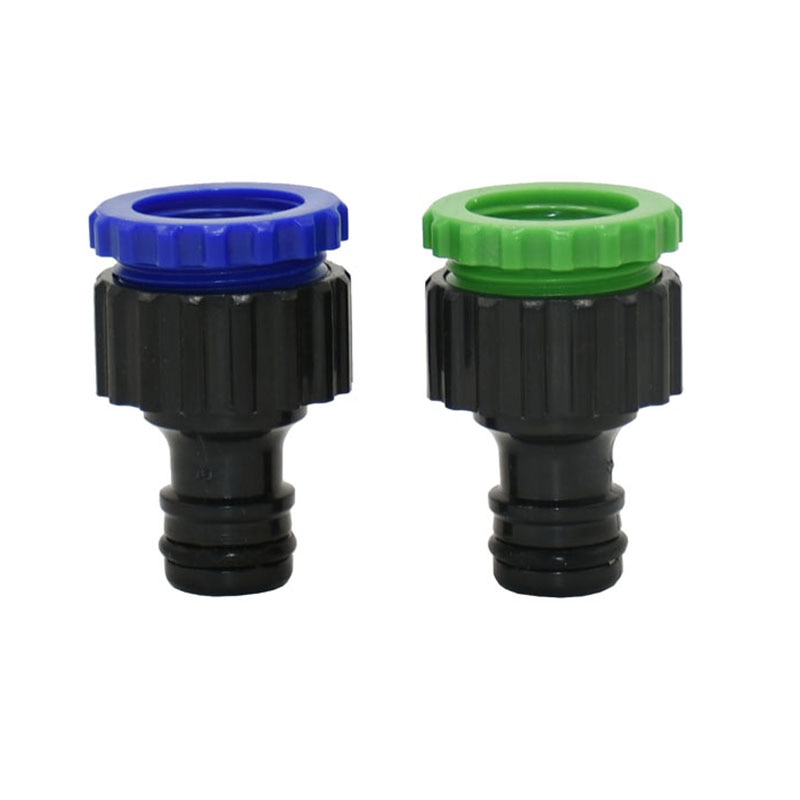 Hun 1/2 " 3/4 " hurtigkobling nippel slangehane 1/2 havevandingsstik adapter 2 stk.