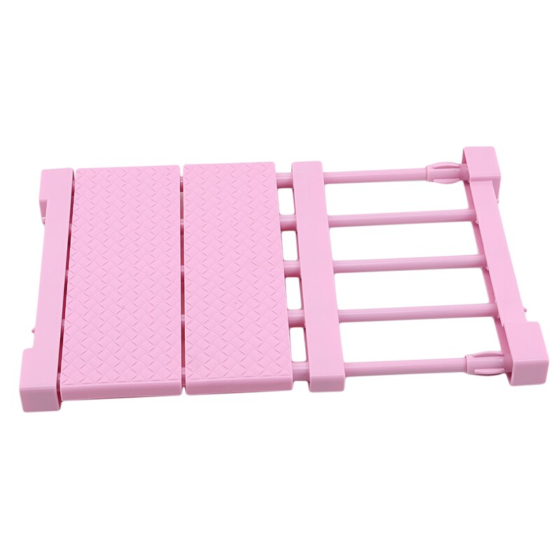 Adjustable Closet Space Saving Storage Shelf Organizer Wall Mounted DIY Kitchen Rack Wardrobe Cabinet Holders