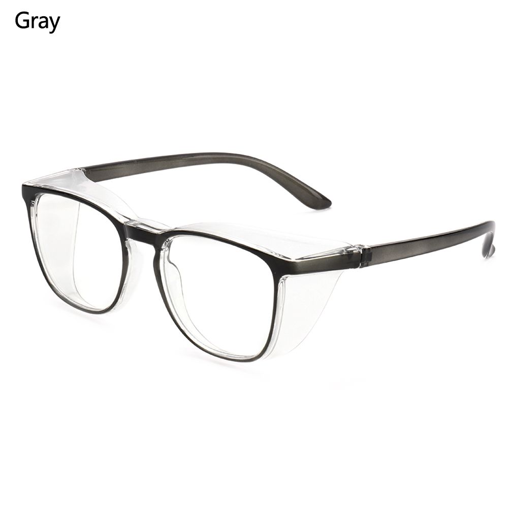 1Pc Anti-Fog Veiligheidsbril Blauw Licht Blokkeren Bril Anti Pollen Bril, oogbescherming Glas Voor Mannen Vrouwen UV400 Bescherming: A -Gray