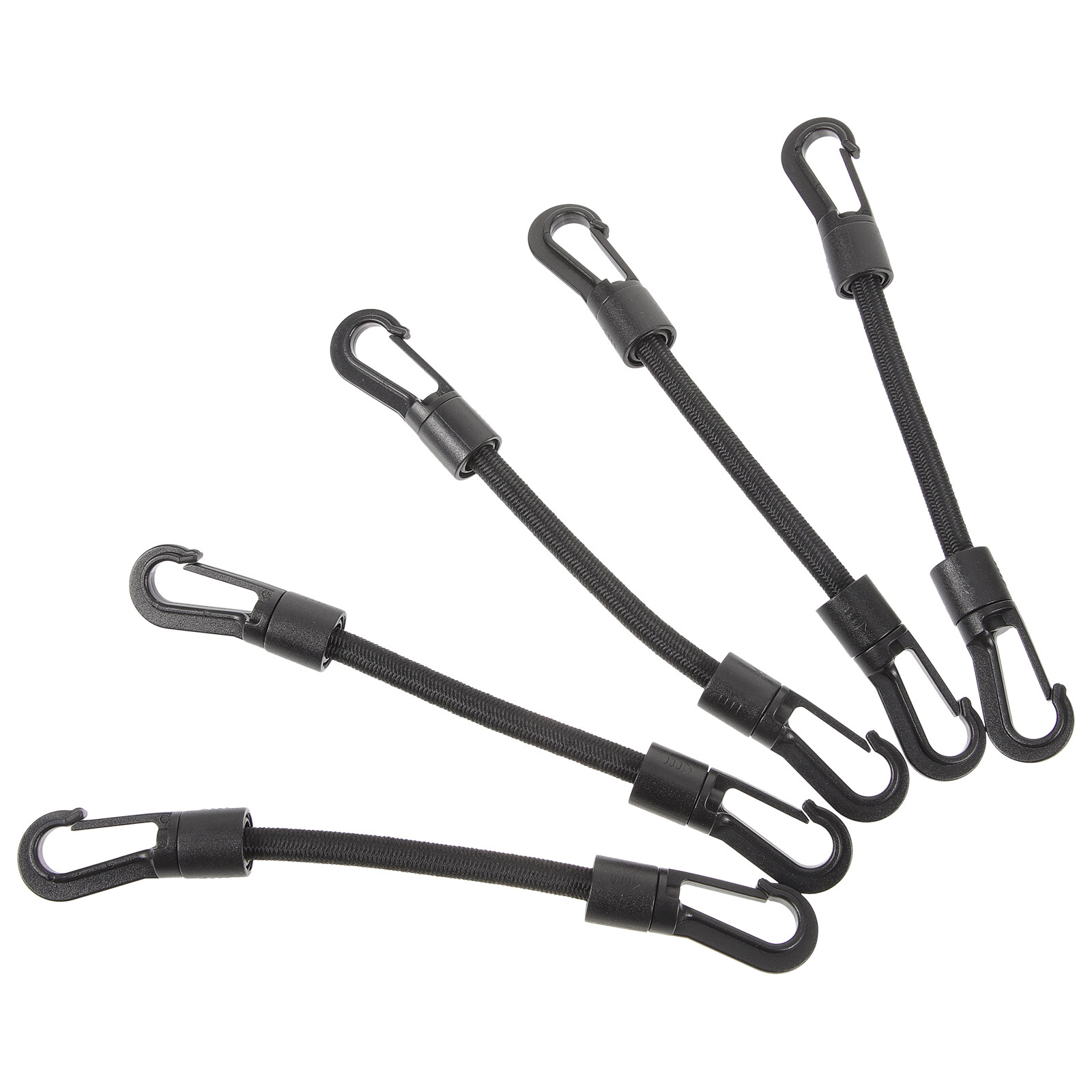 5 Pcs Strapping Small Hook Rope Mini Bungee Cords Elastic Band Portable Outdoor Supply Camping Pom Mini Accessories: Default Title