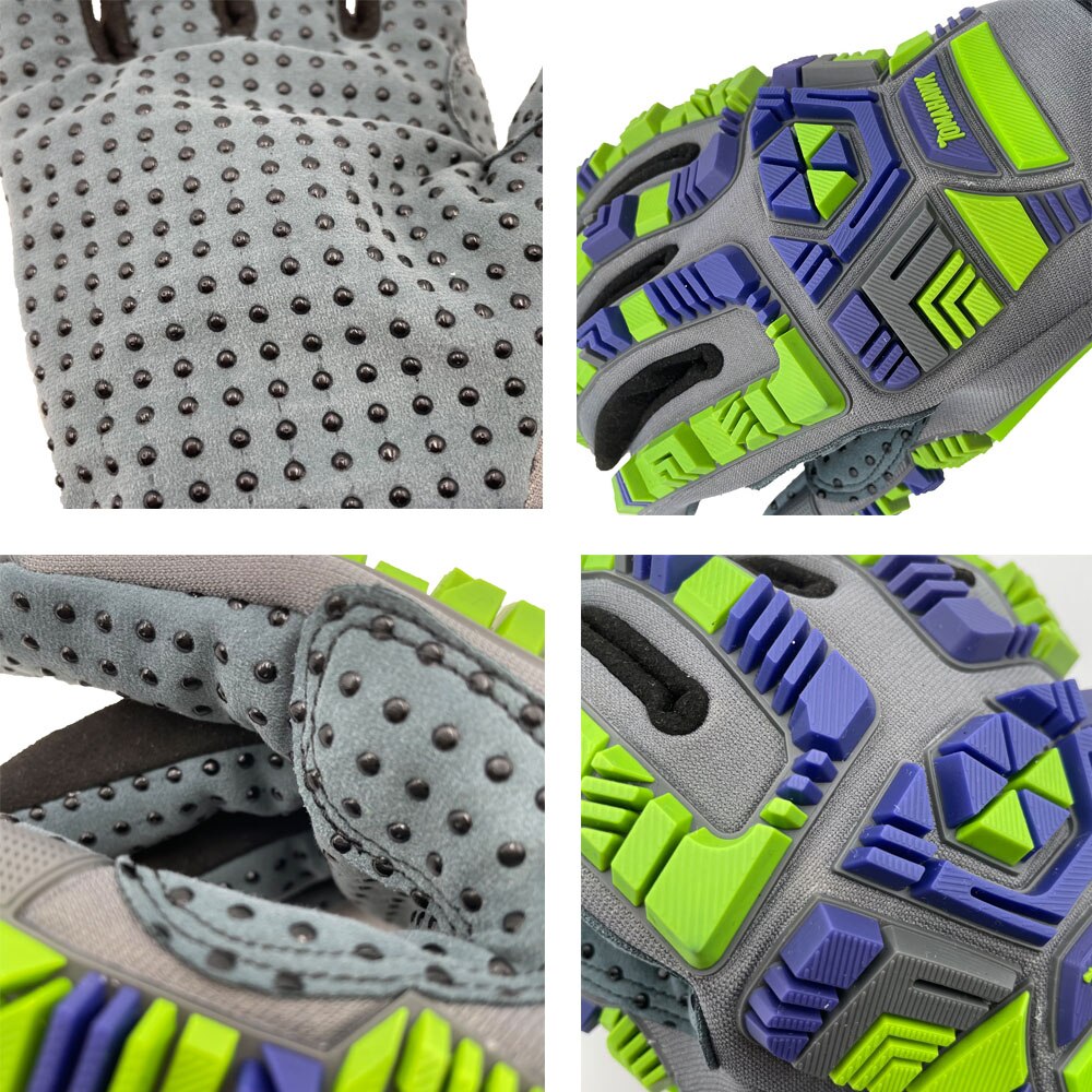 Guanti antivibranti protezione TPR riduzione degli urti guanti di sicurezza guanto rigger guanti da lavoro meccanici pesanti