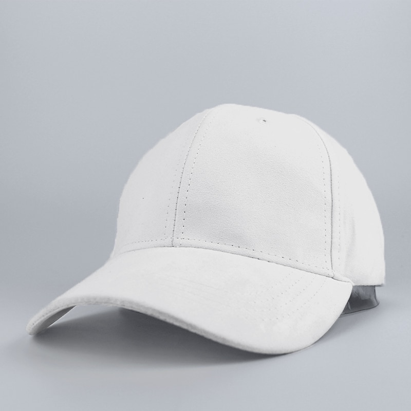 Unisex blød ruskind baseballkasket afslappet ensfarvet sportshat ben snapback justerbare åndbare far-hatte til kvinder og mænd: -en