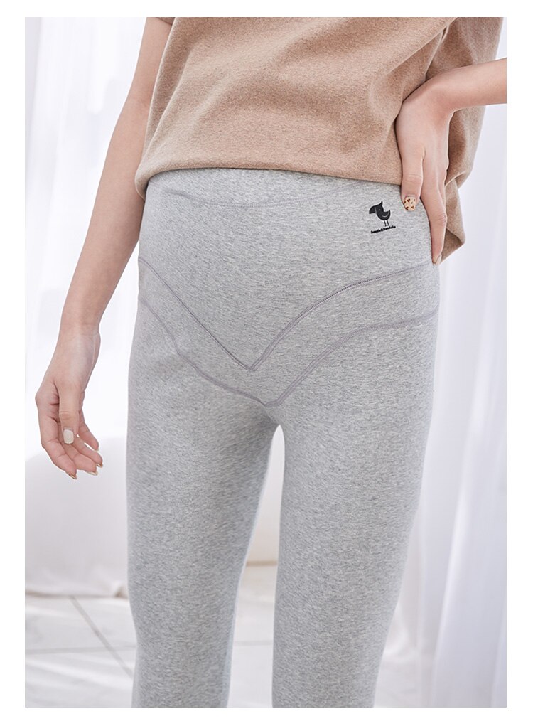 Leggings tøj koreansk version forår og sommer bomuld gravide kvinder til barsel af den: 01 / L