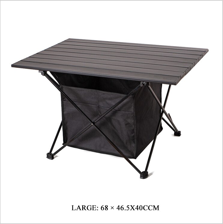 Simple Sac Table Sac de rangement de table pliante de camping en pl... – Grandado