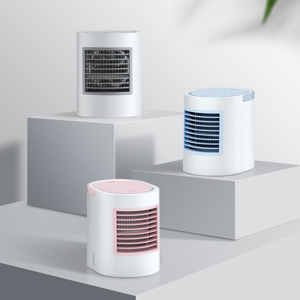 USB alimenté Portable pratique bureau climatiseur refroidisseur eau refroidissement Mini ventilateur humidificateur
