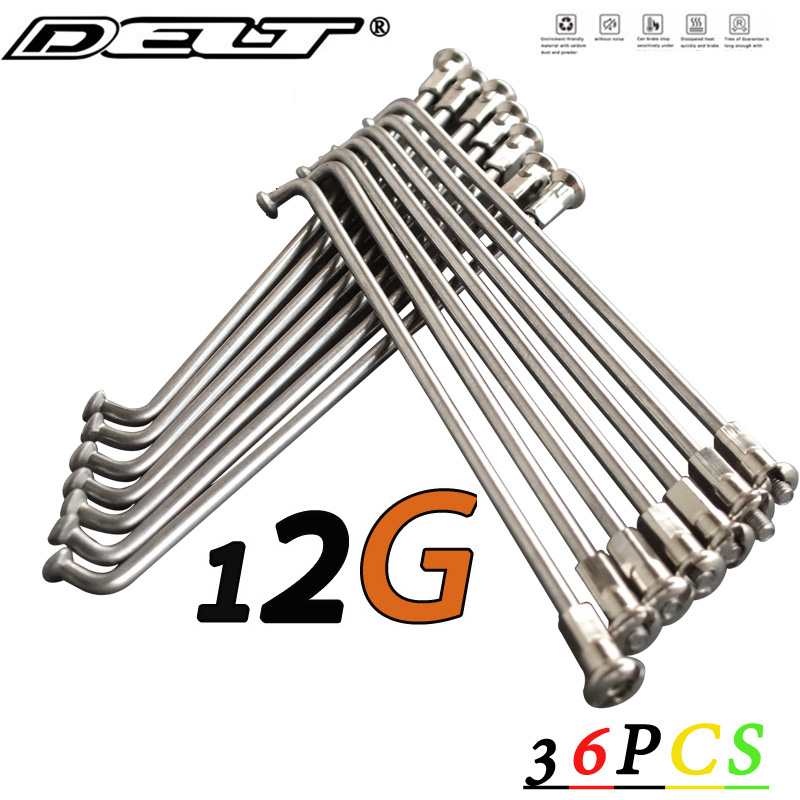 36 Pcs Rvs Elektrische E-Bike Cycle Fiets Spaken & Tepels 12G/108/112/127/136/176/200/202/211/213/225Mm Accessoires