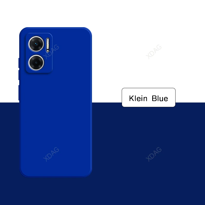 Capa de telefone de silicone líquido original para xiaomi redmi10 redmi 10 2022 10a 10x 5g cor pura sólida funda acessórios carcasa: plástico / Vermelho
