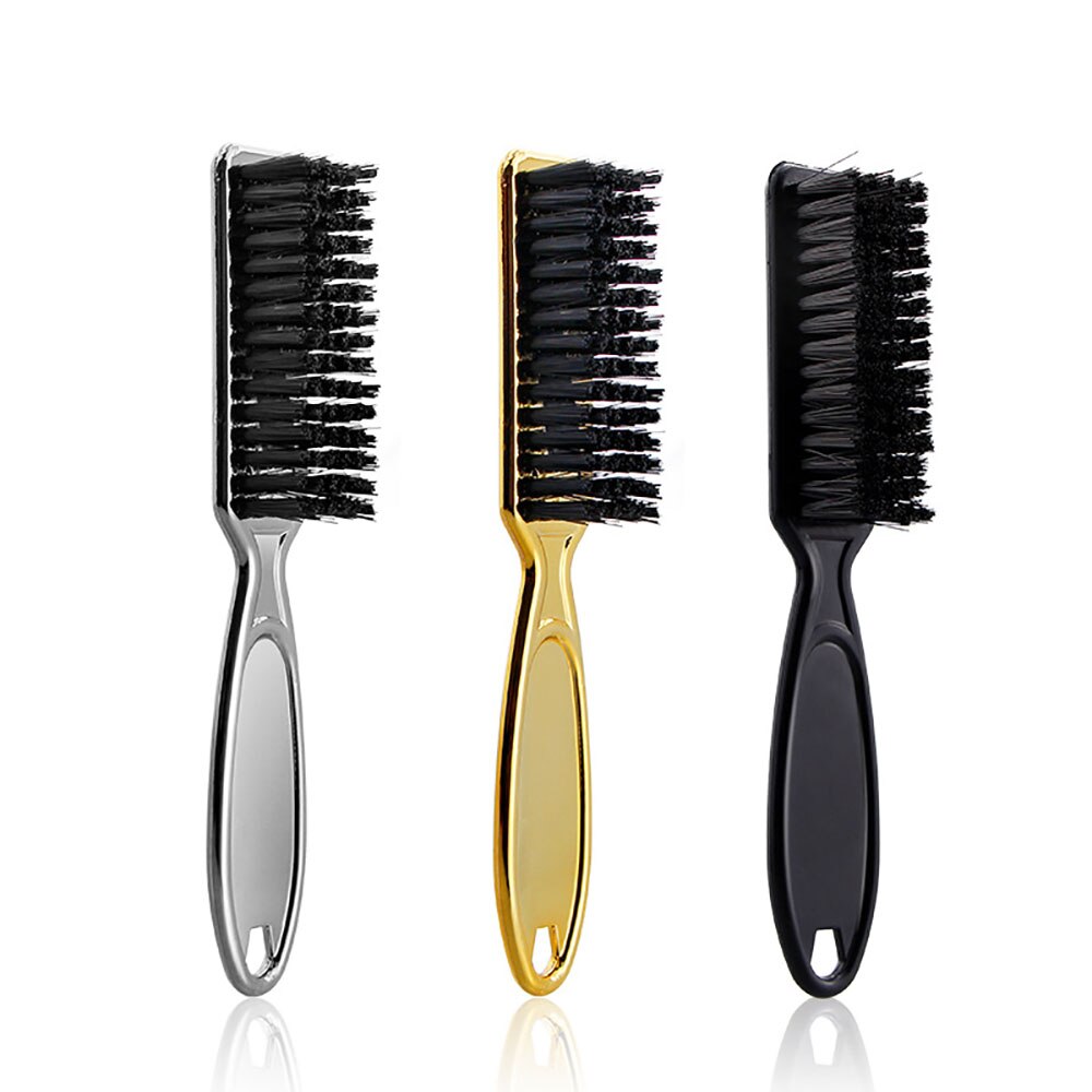 Cepillo de pelo galvanizado, mango suave, cepillo limpio del pelo, peluquero, cuello, polvo, pelo roto, peine, peluquería cuidado del cabello, herramientas
