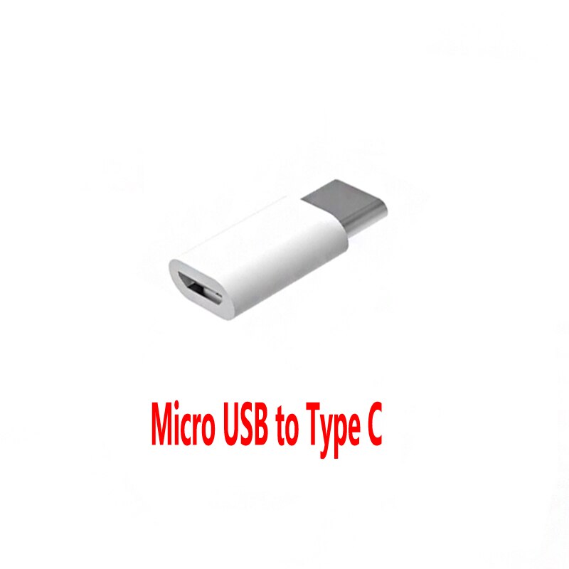 Raspberry pi 4B 3B + power micro usb converteren type C poort 5V 3A: Micro USB to Type C