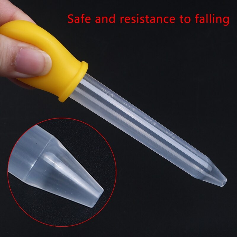 10 Stck Baby Tropfer Medizin Zubringer Art Medizin Gerät Silikon Pipette Flüssigkeit Lebensmittel Tropfer Kleinkind Utensilien 5ml
