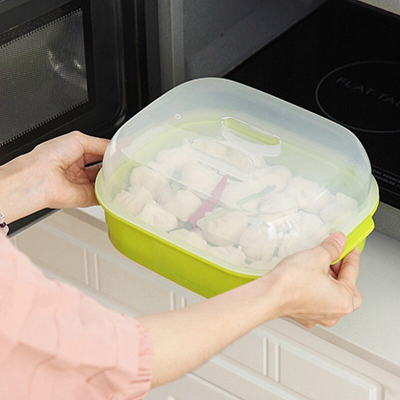 Practical Steamed Buns, Microwave Oven, Steamer, Kitchen Round Steamer, Cooking Tools