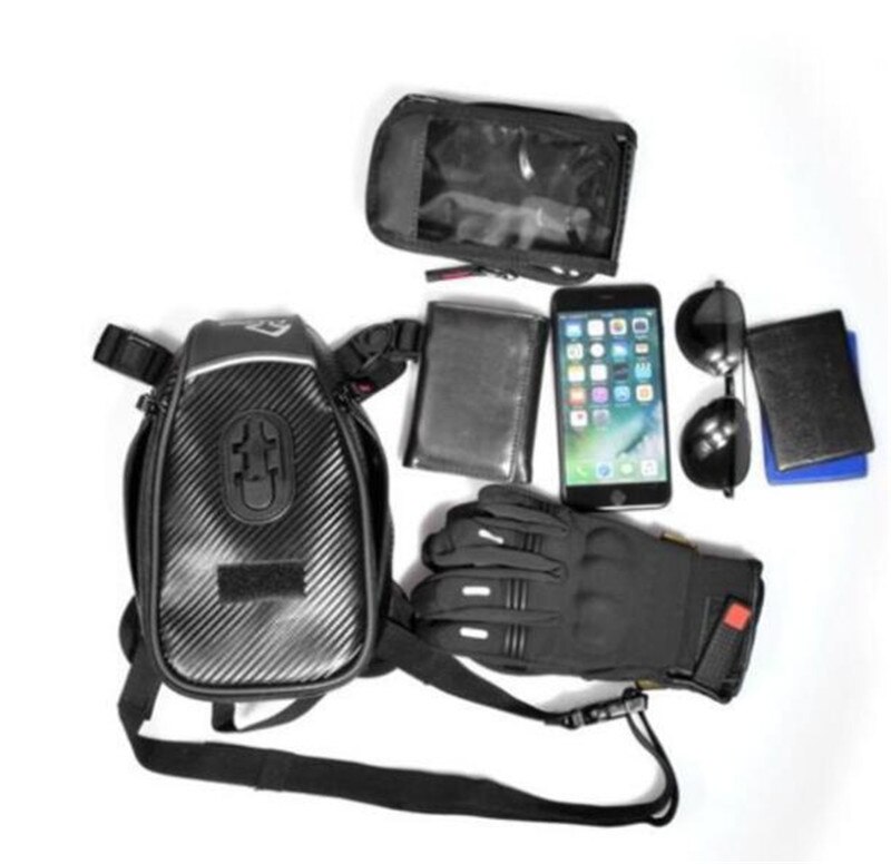 Motorcycle Leg Bag Mobile Phone Navigation Bag Multifunction Casual Waist Bag Leg Baggage Bag Motorcycle Thigh Leg Bags