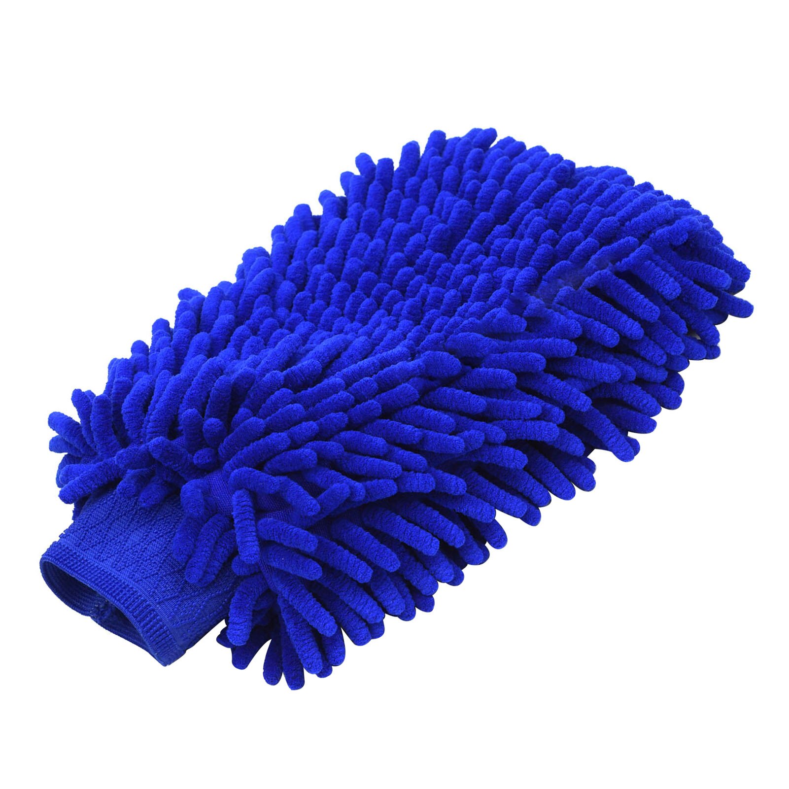 Uds de microfibra guante para lavado de coche herramienta de limpieza de cepillo de limpieza cepillo de detallando lavado de coche guante para lavado de coche esponja: Blue