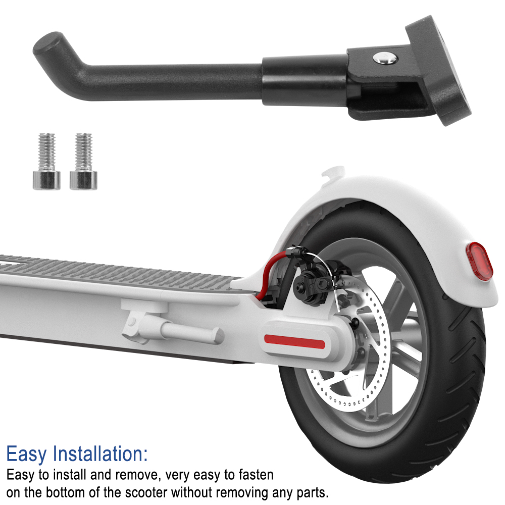 Uitgebreide voetsteun voor Xiaomi M365 Pro elektrische scooter 10 inch band zijparkeerstandaard standaard steunbeugel accessoires