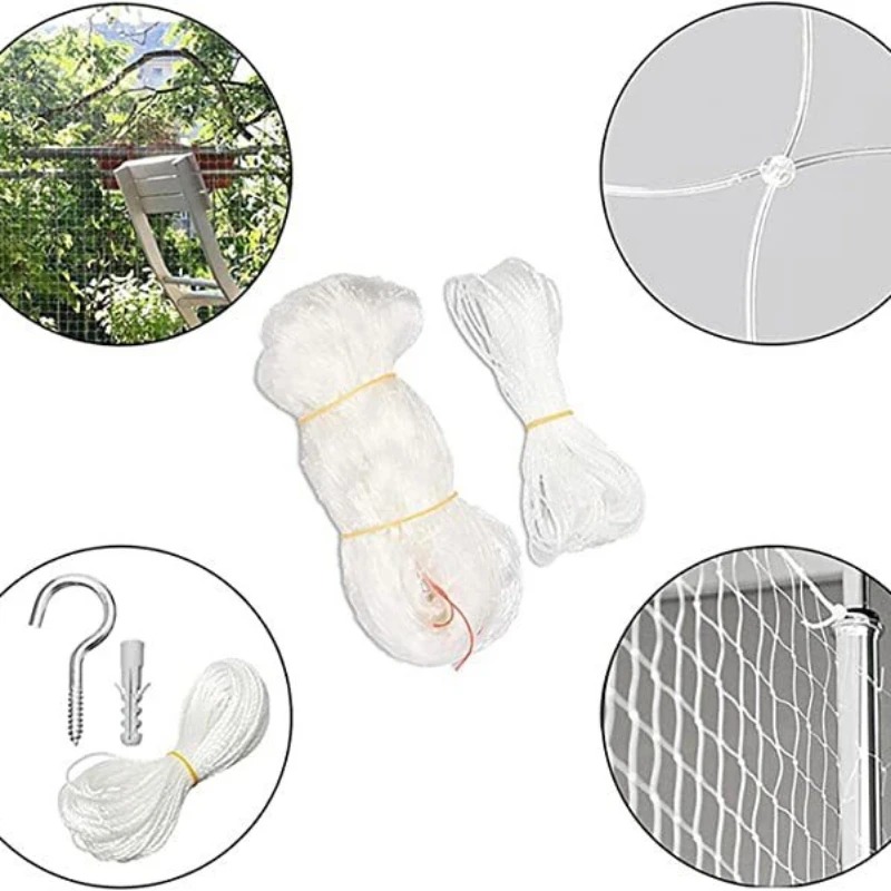 Couverture de protection pour animaux de compagnie, filet pour chat, fenêtre flottante, maille en plastique, Nylon, grille en fil d'acier, jardin, balcon, sécurité, filet de prévention des chutes